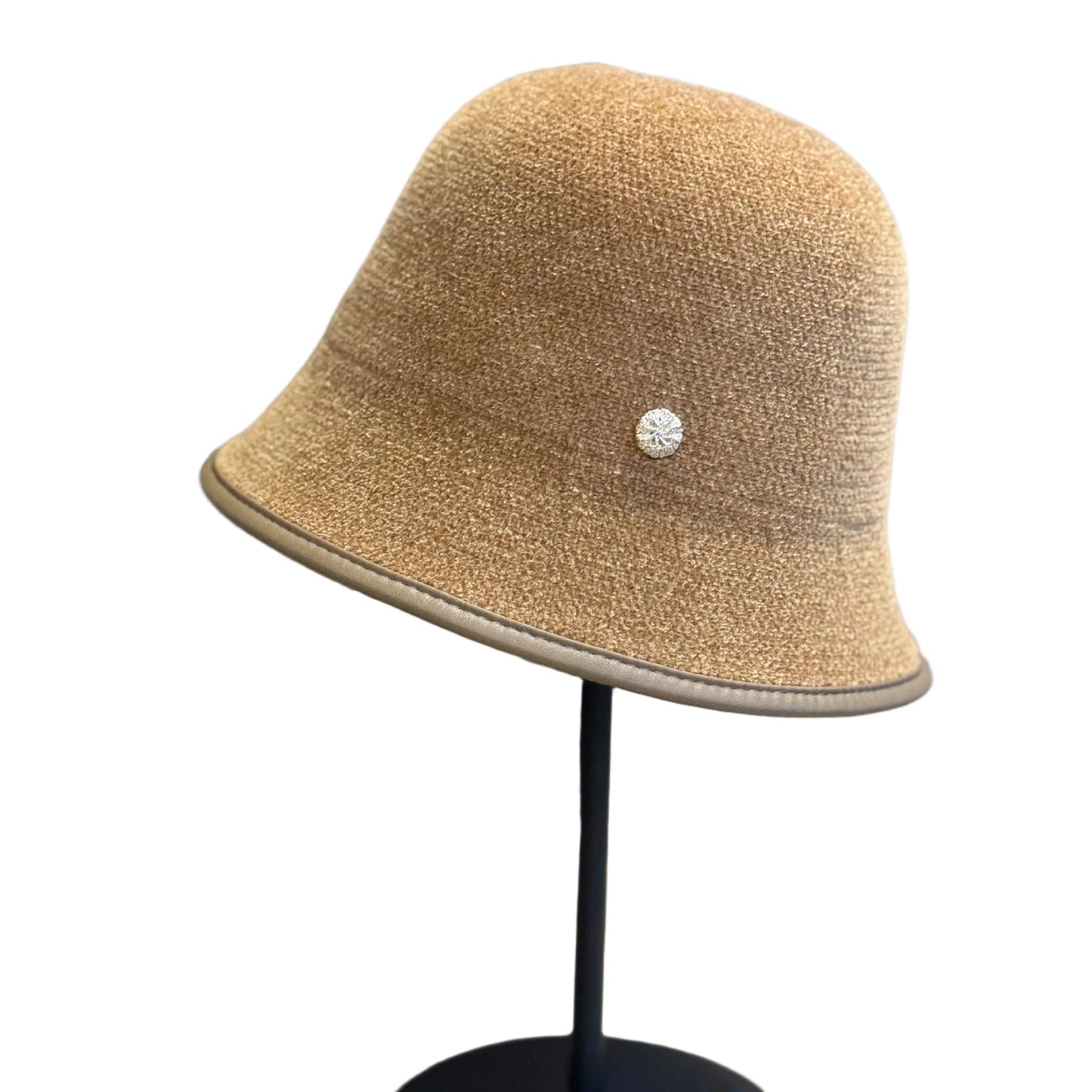 New Style Fisherman Hat for Women Autumn and Winter Korean Warm and Cold-Proof Knit Hat Large Head Circumference Hat