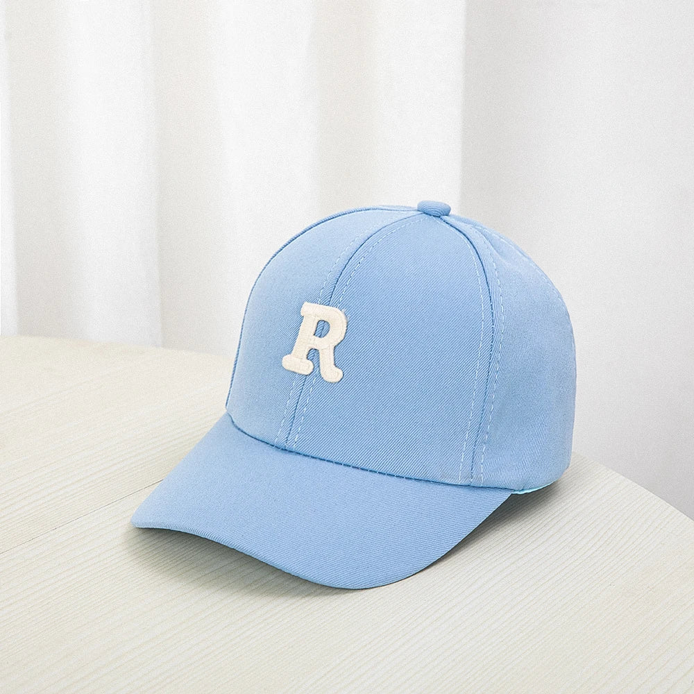 1PC Children's Kids Baseball Cap for Girl Boy Spring Summer Baby Sun Hat Classic Solid Color Toddler Peaked Caps