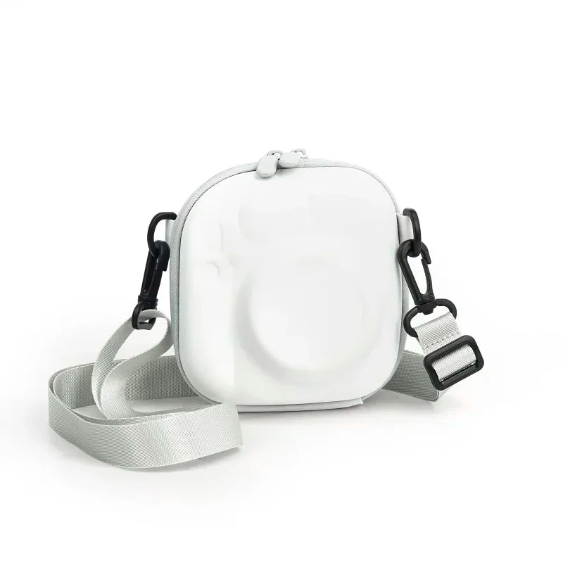For Fujifilm Instax Mini 7+ 8/9/11/12/40 Camera Bag EVA Universal Hard Case Storage Bag Film Camera Bag with Shoulder Strap