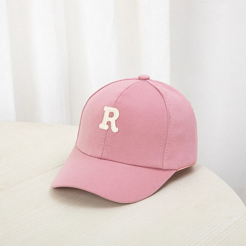 1PC Children's Kids Baseball Cap for Girl Boy Spring Summer Baby Sun Hat Classic Solid Color Toddler Peaked Caps