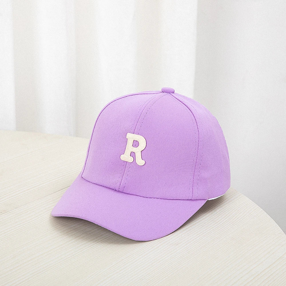 1PC Children's Kids Baseball Cap for Girl Boy Spring Summer Baby Sun Hat Classic Solid Color Toddler Peaked Caps