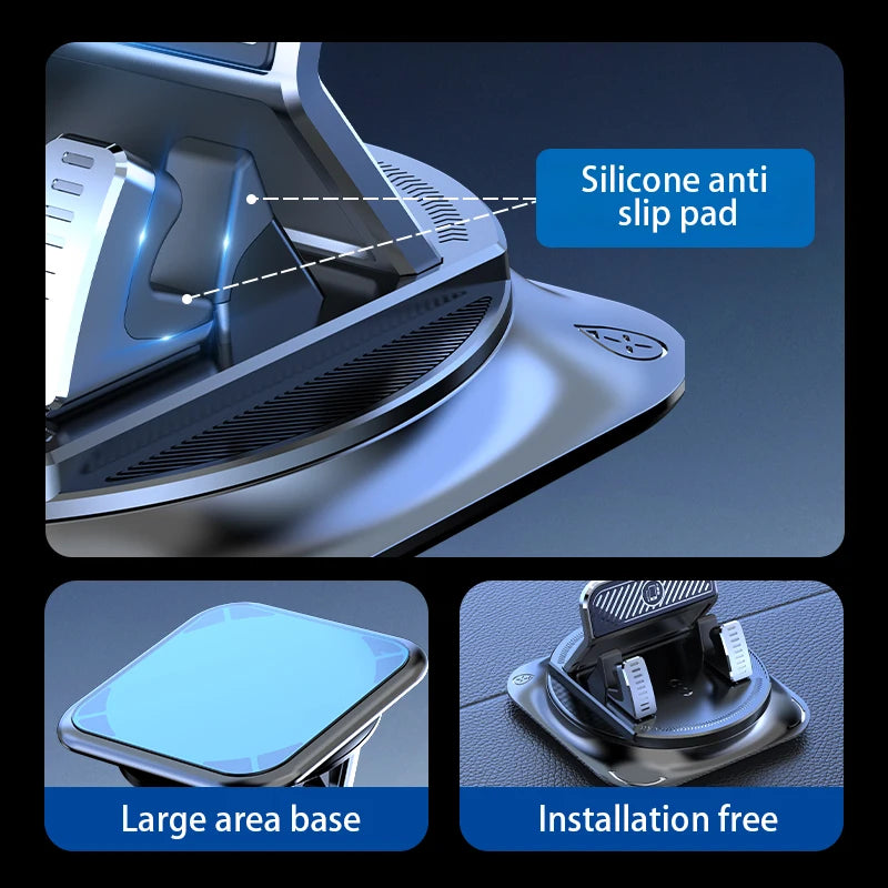 Cell Phone Car Bracket Car Navigation New Car Special Universal Anti-Slip Pad Car Dashboard Support Bracket