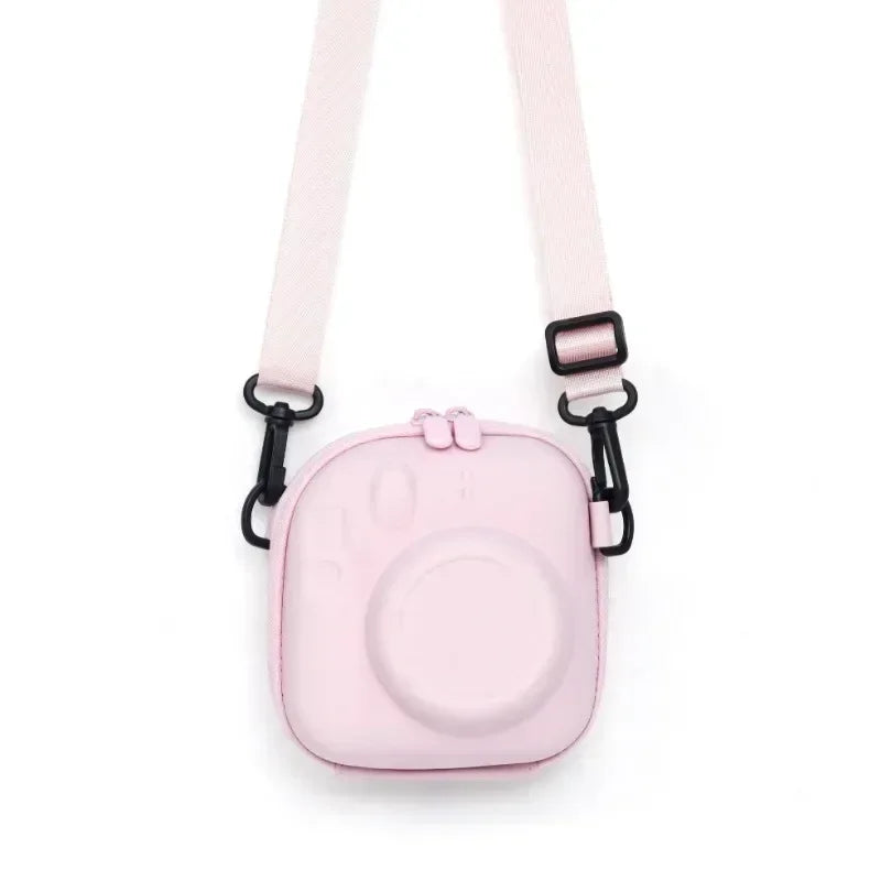 For Fujifilm Instax Mini 7+ 8/9/11/12/40 Camera Bag EVA Universal Hard Case Storage Bag Film Camera Bag with Shoulder Strap