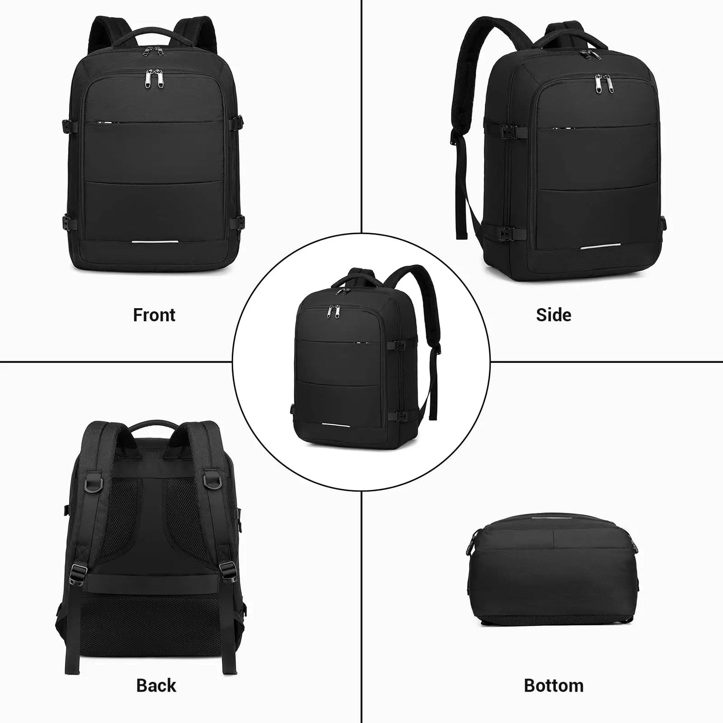 Kono Travel Backpack 45x36x20 cm 30L for Easyjet Laptop bag Weekend Travel Practical Duffel Bag hand luggage.